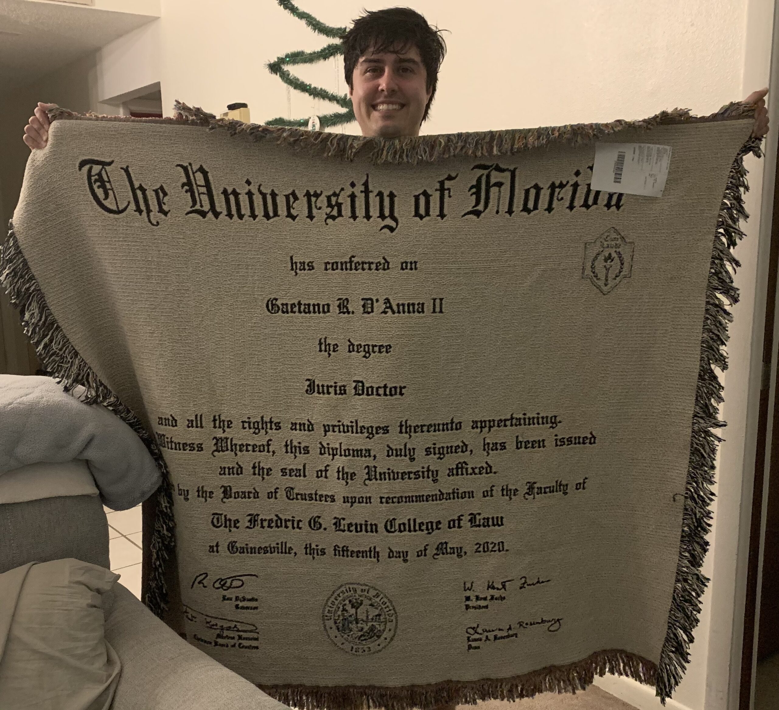 Featured Image for UF Law Degree Keeps This New Lawyer Warm
